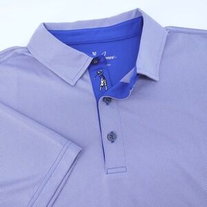 NEW Bobby Jones Performance Collection‎ Polo Shirt Men's XL Blue Golf Sportswear